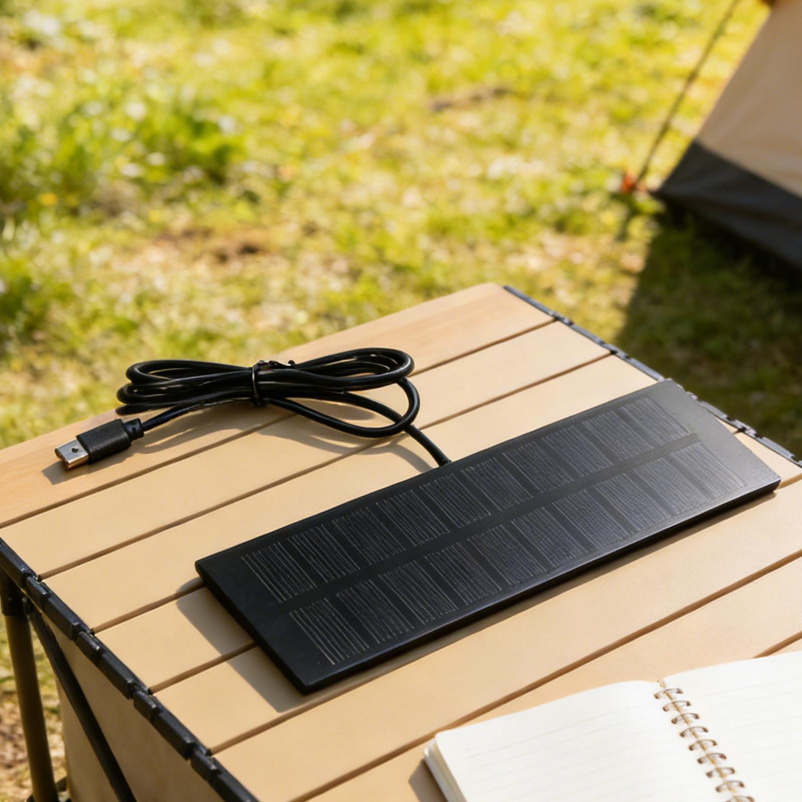 5V 3.7-5W Portable Solar Panel - đánh giá và giá Solar Emergency Charger