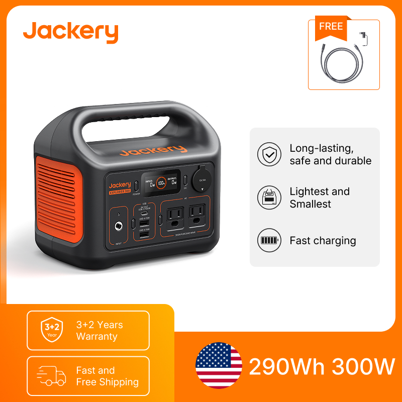 Jackery Portable Power Station - đánh giá và giá Solar Emergency Charger