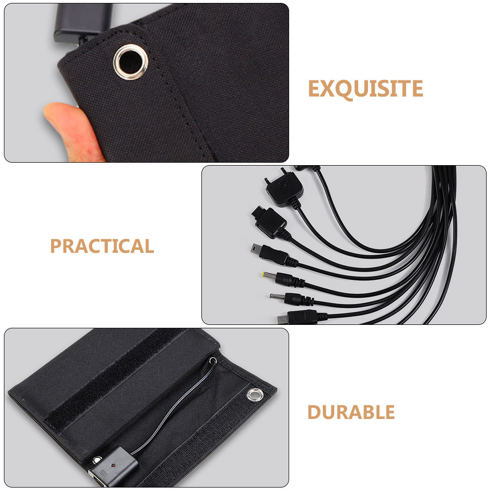 1Set 15W 6V Portable Solar Pan - đánh giá và giá Solar Emergency Charger