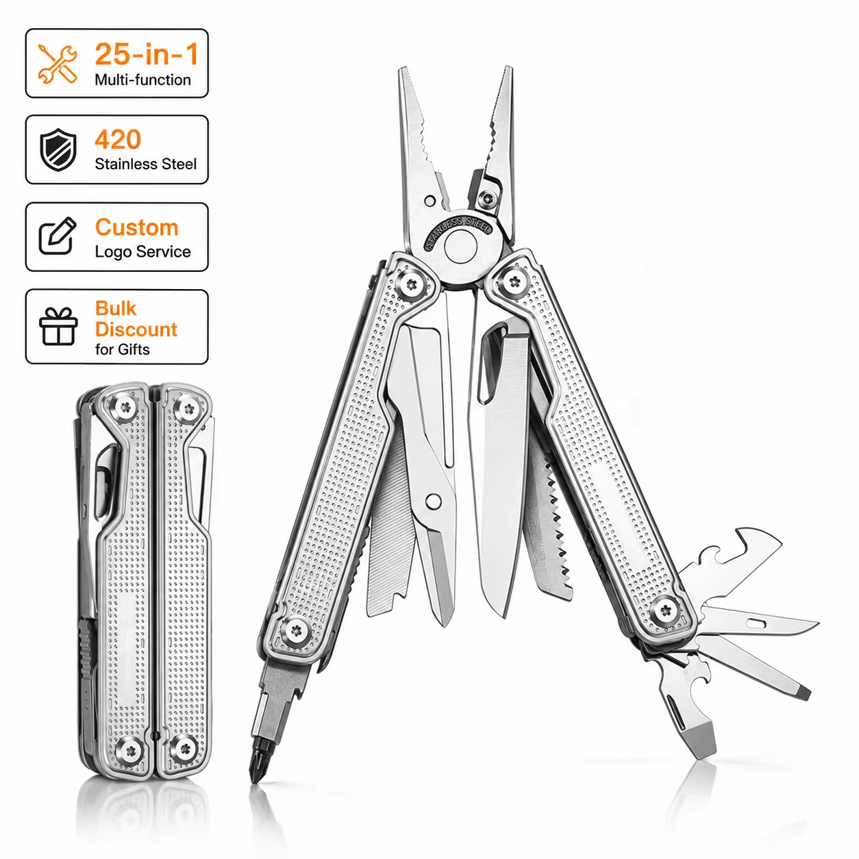 Professional 25-in-1 Multitool - đánh giá và giá Multi Tool Plier